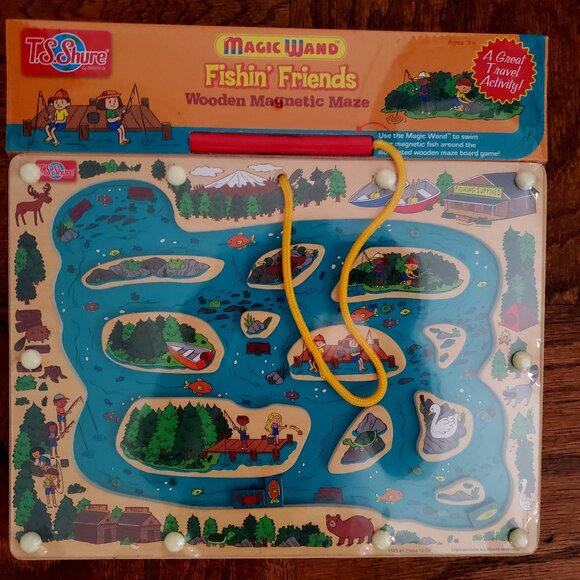 BNWT Bendon TS Shure Fishing Magic Wand Magnetic Maze - Picture 2 of 4